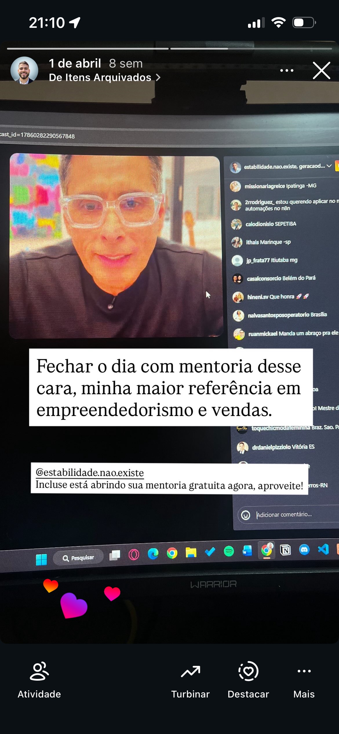 Story 1 de abril